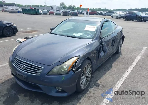 2012 Infiniti G37 Sport z USA, uszkodzony, nr VIN JN1CV6EK8CM422206